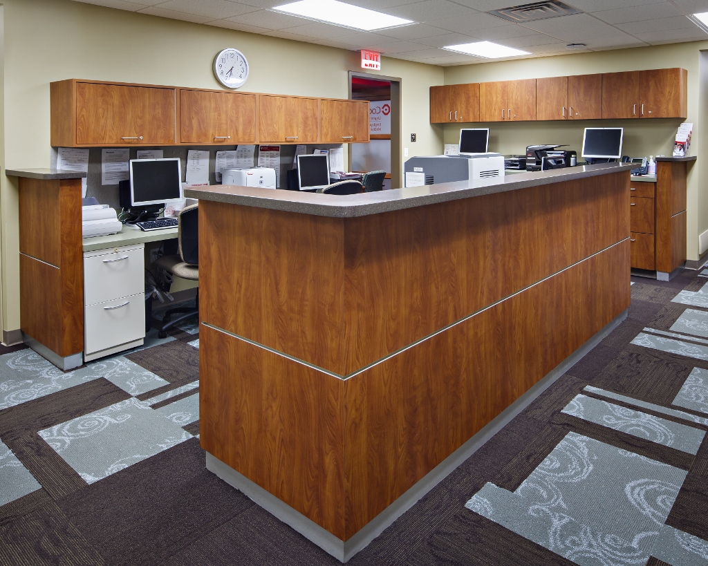 Cooper Urgent Care nurse's station Cherry Hill, NJ The Group