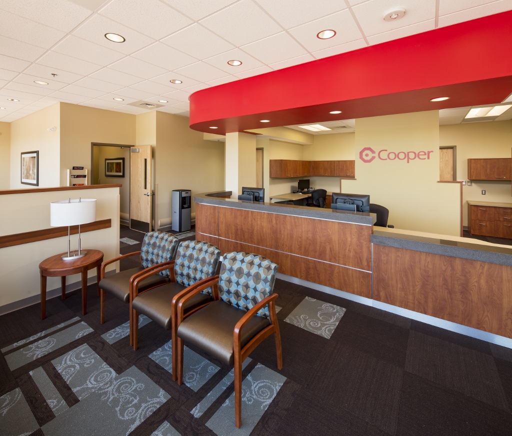 Cooper Oral Surgery lobby Voorhees, NJ The Group