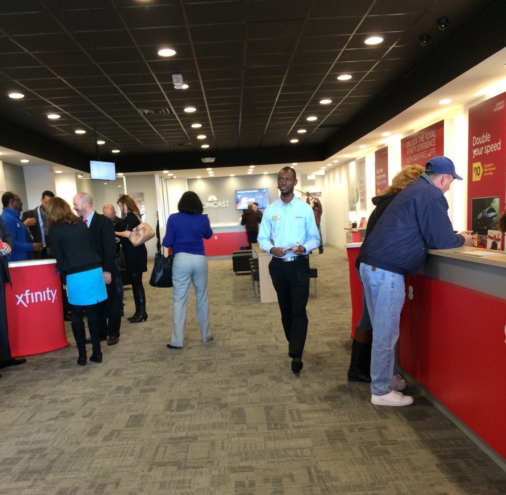 Comcast Xfinity store grand opening in Philadelphia The Group