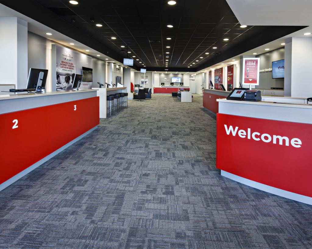 Xfinity Retail Store Interior Construction The Group