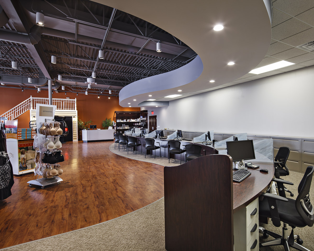 Komfort & Kare retail interior construction Magnolia, NJ The