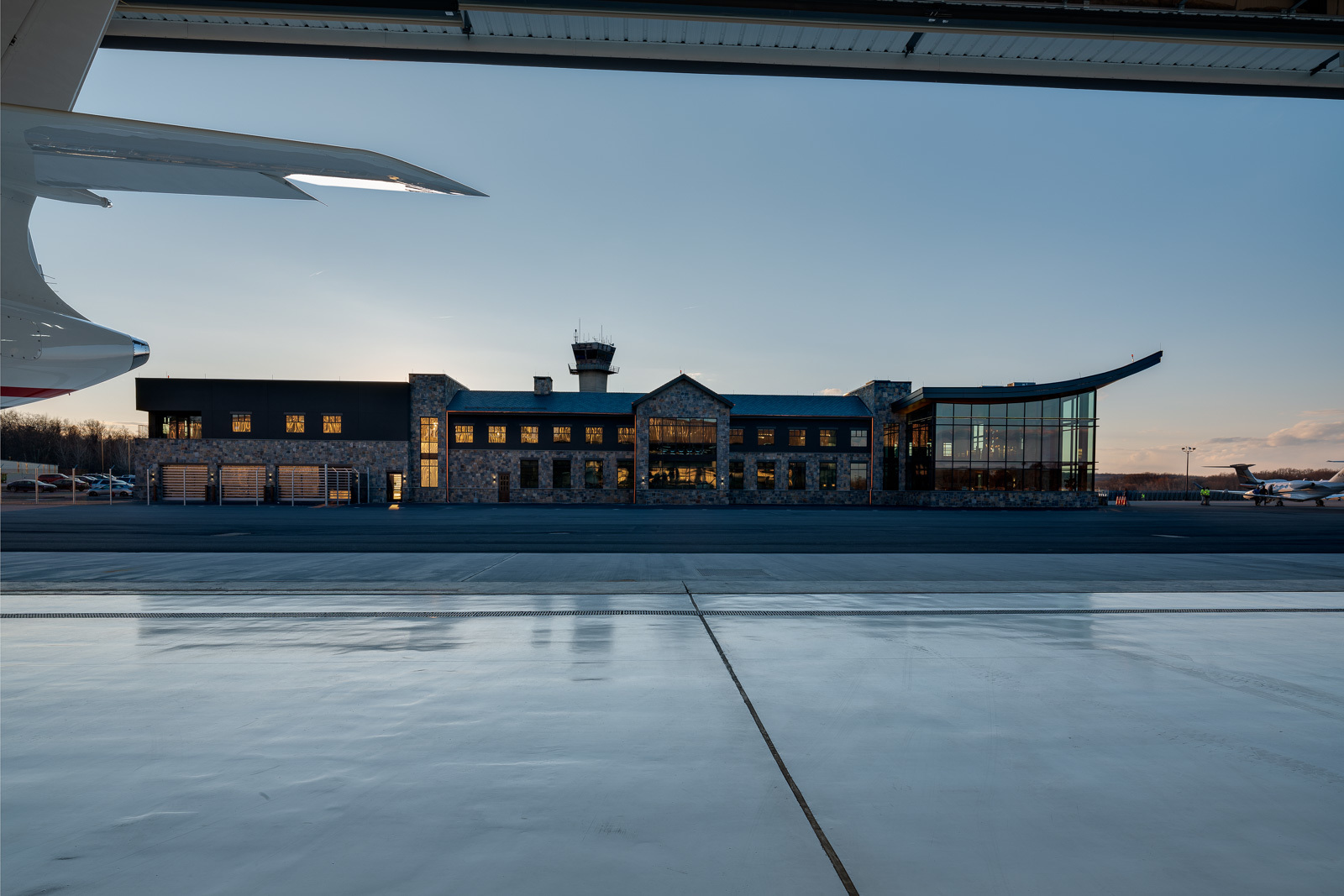 Million Air FBO airport construction White Plains, NY The Group