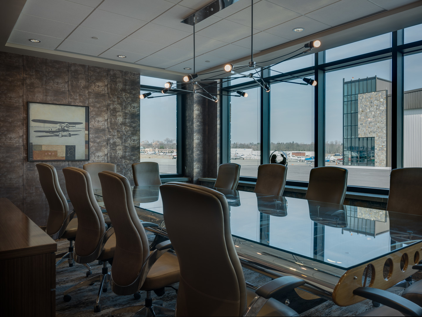 Million Air FBO airport construction White Plains, NY The Group