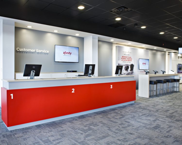 Xfinity Retail Store Interior Construction The Group
